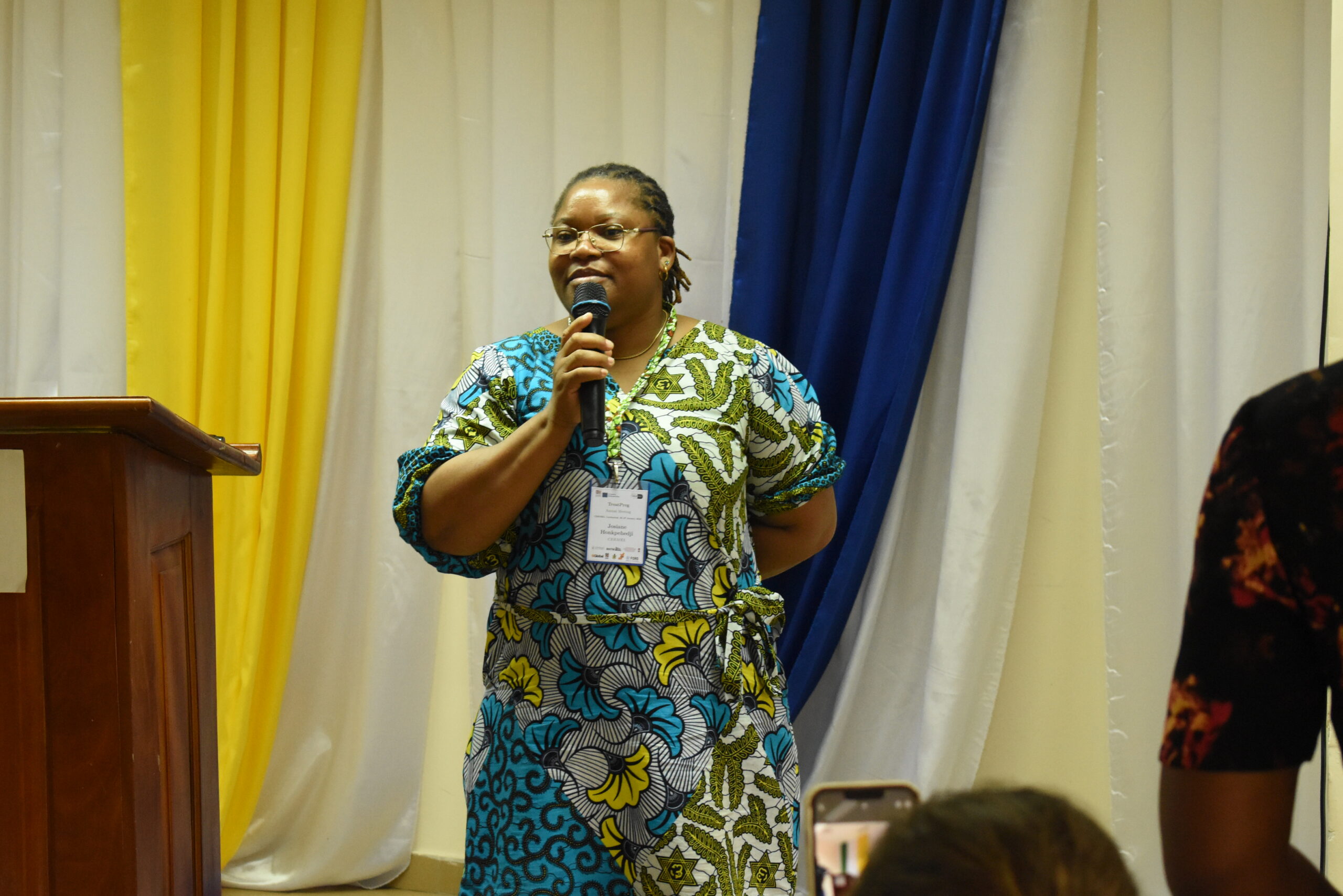 Speaker at the Gabon Consortium Meeting